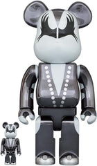 BE@RBRICK KISS DEMON CHROME Ver.100％ & 400％