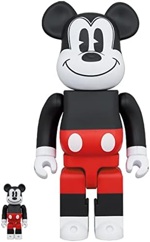 BE@RBRICK  Mickey  (R&W 2020 Ver.) 100% & 400%