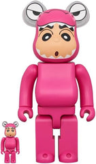 BE@RBRICK 蠟筆小新 ワニ山さんしんちゃん 100％ & 400％