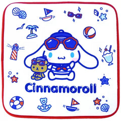 日本限定 Sanrio 正方形地墊  Cinamoroll 玉桂狗 沙灘 造型 一番賞