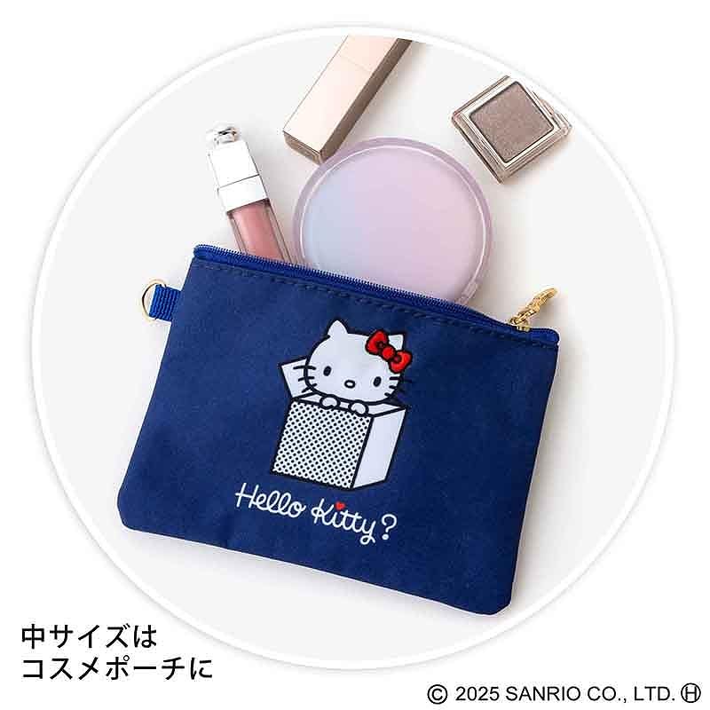InRed 2025年10月号増刊 送 Hello Kitty 斜孭袋