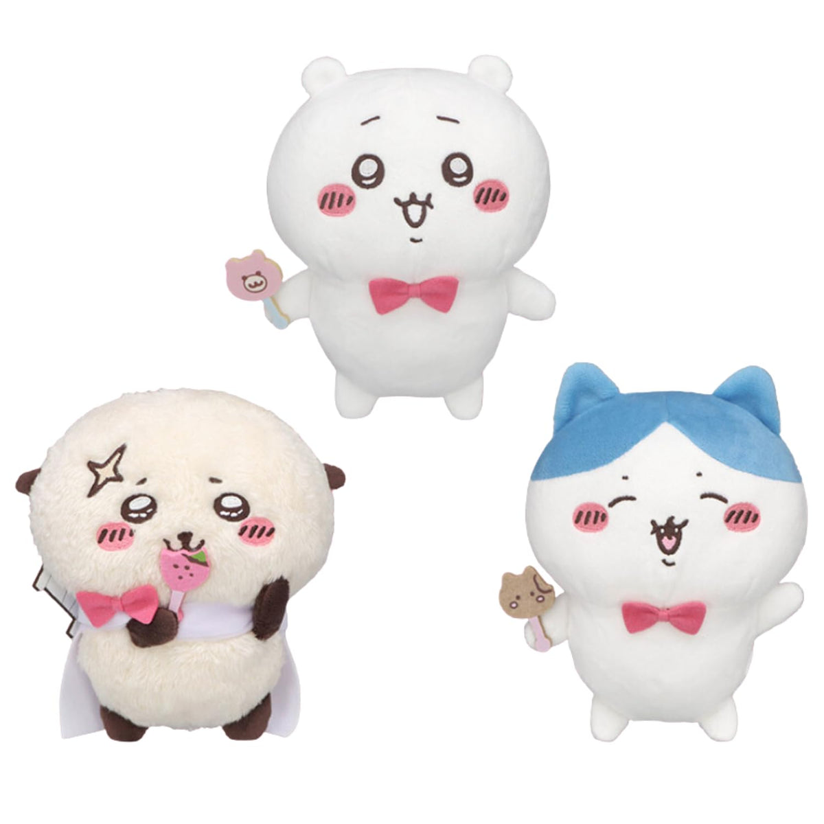 All 3 sets of Chiikawa 16cm "ちいかわなんか小さくてかわいいやつ" with sea otter