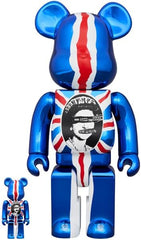 BE@RBRICK Sex Pistols "God Save The Queen" Chrome Ver. 100％ & 400％ - YIZY