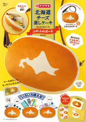 北海道チーズ蒸しケーキ ほんものみたいなふわふわポーチBOOK (TJMOOK) - YIZY